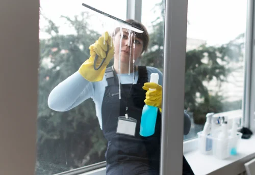 Nettoyage de vitres intérieures et extérieures à Aube